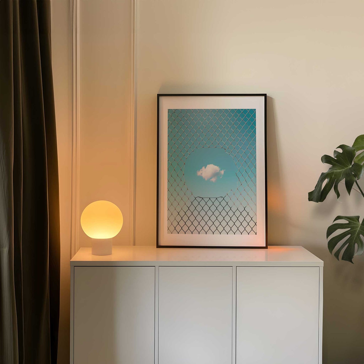 Fenced Cloud Poster