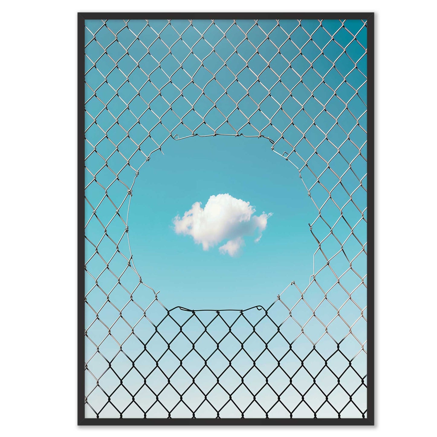 Fenced Cloud Poster