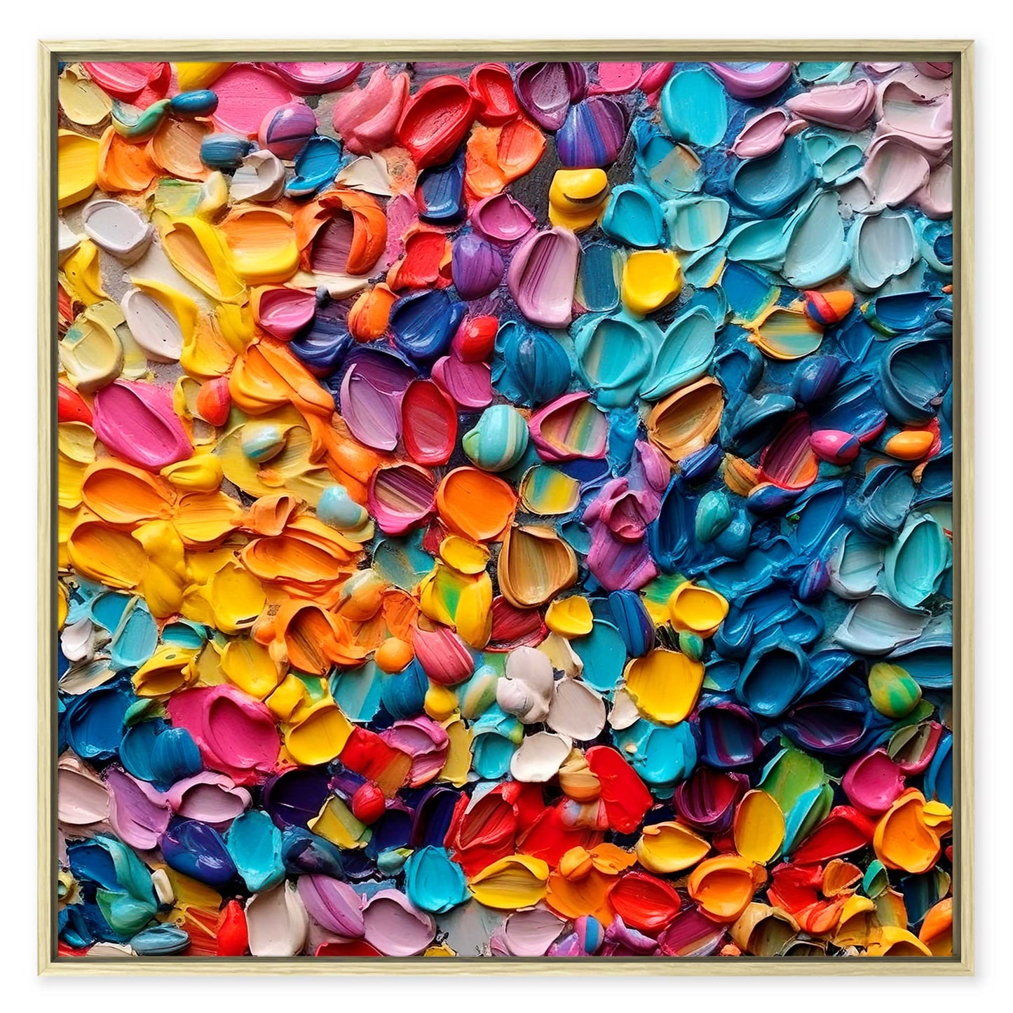 Festival of Dots Leinwandbild