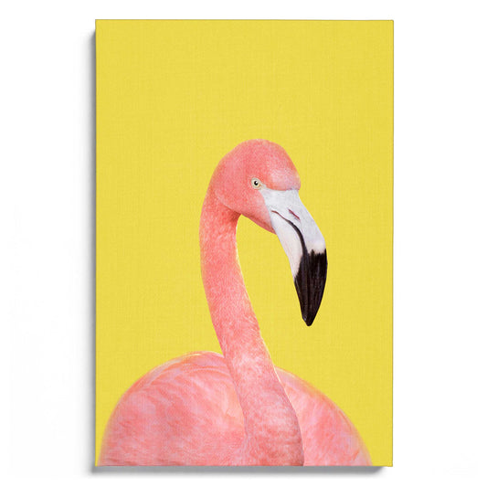 Flamingo in Yellow