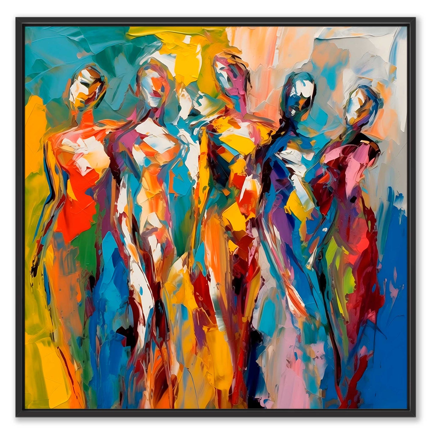 Girlfriends Leinwandbild