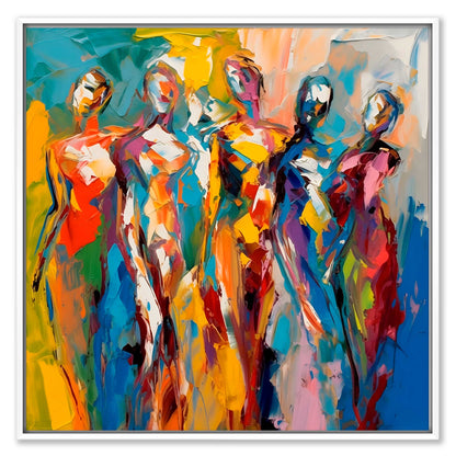 Girlfriends Leinwandbild