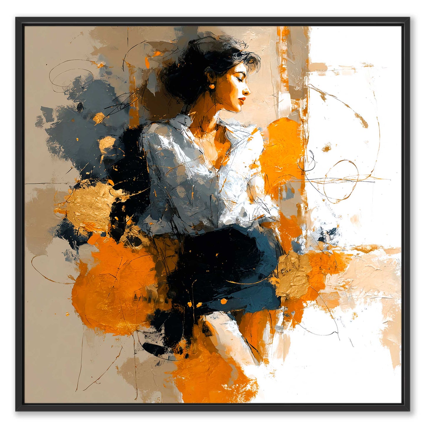 Graceful Appearance Leinwandbild