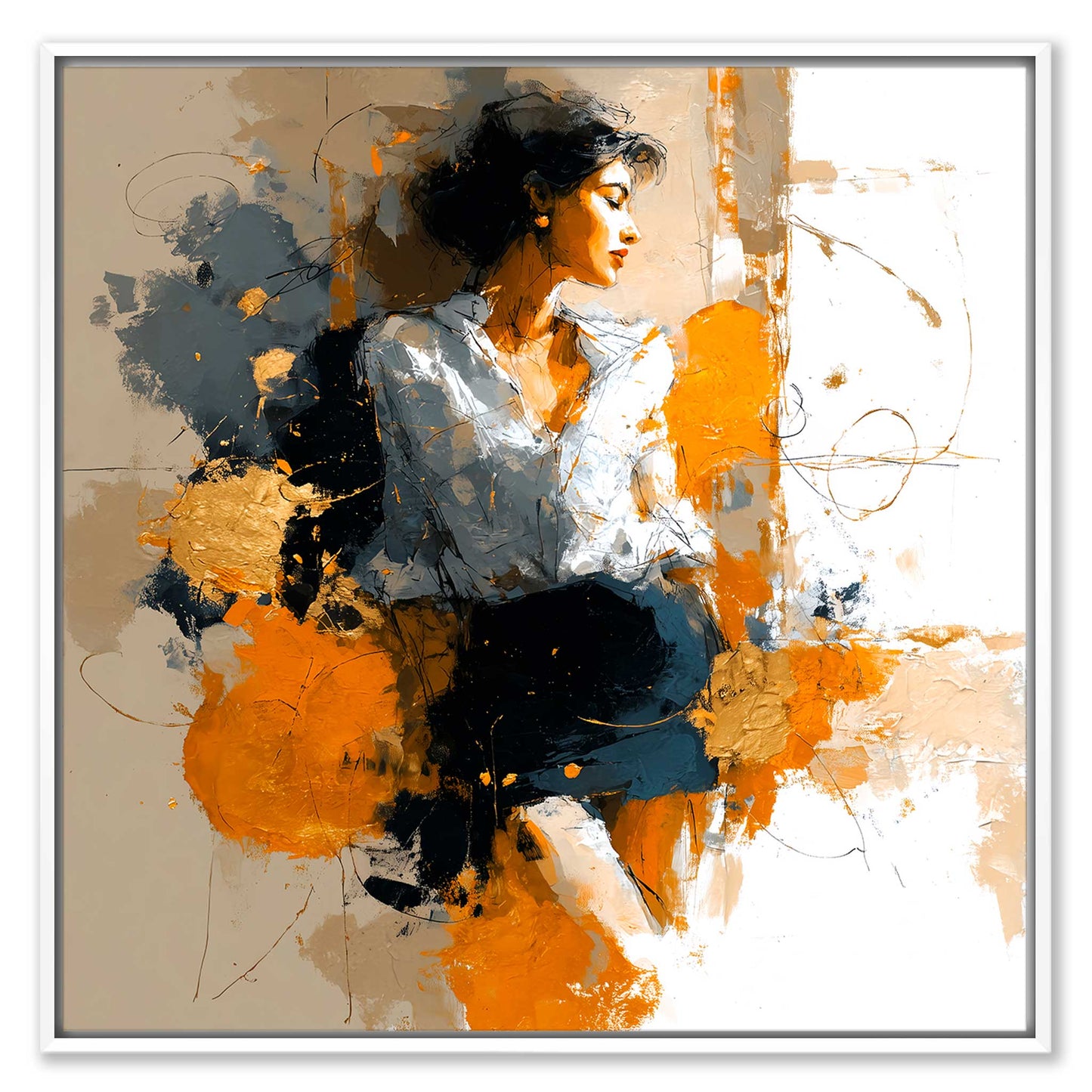 Graceful Appearance Leinwandbild