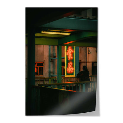 Hong Kong Balcony Scene