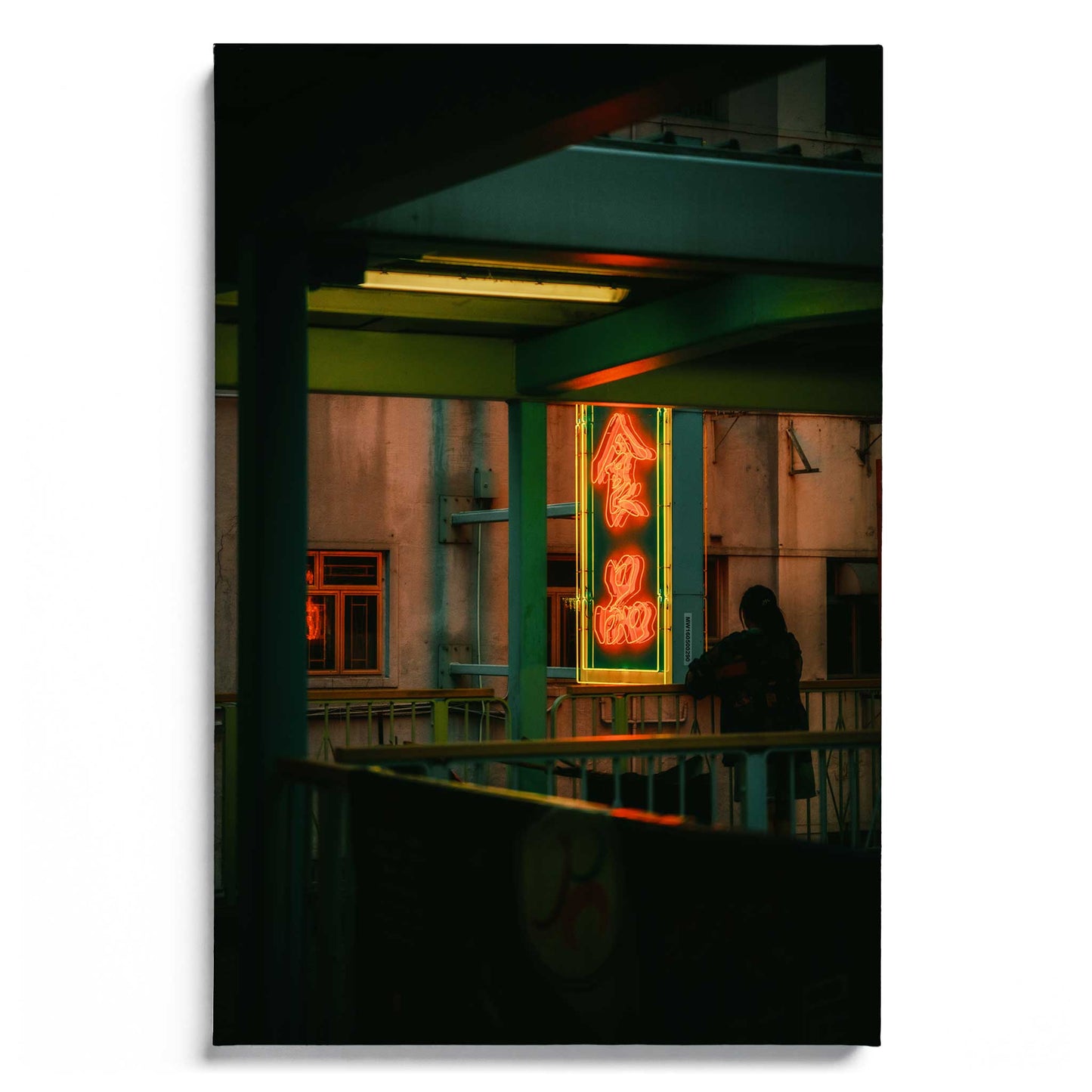 Hong Kong Balcony Scene