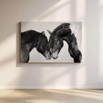 Horses B&W 4