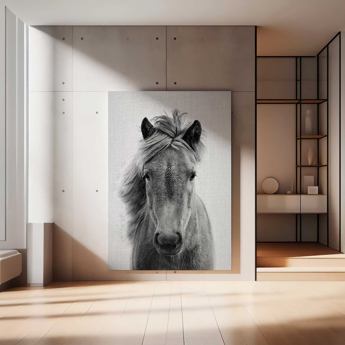 Horses B&W 5