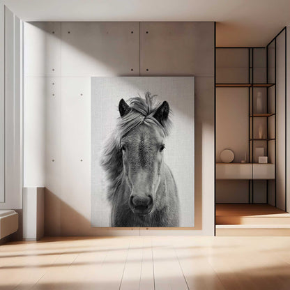 Horses B&W 5