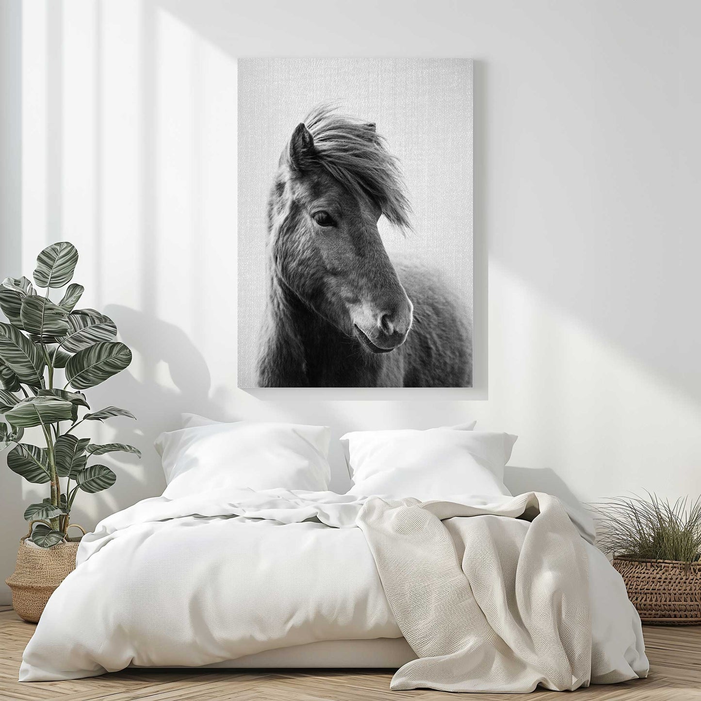 Horses B&W 6
