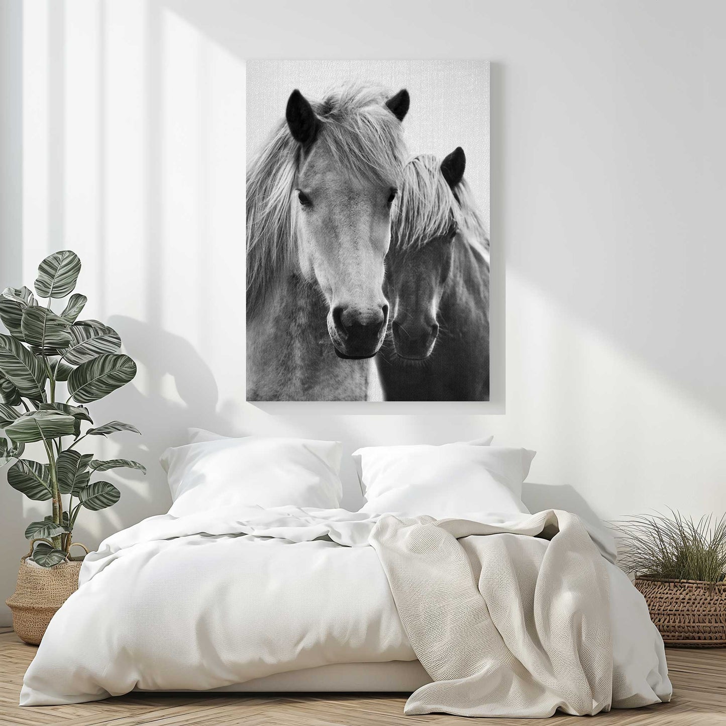 Horses B&W 7