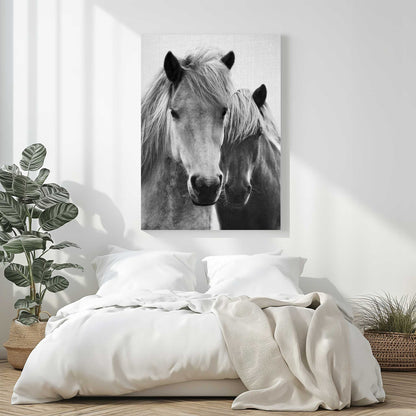 Horses B&W 7