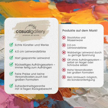 Impasto Style Leinwandbild
