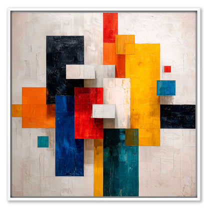 Inspired by Mondrian Leinwandbild