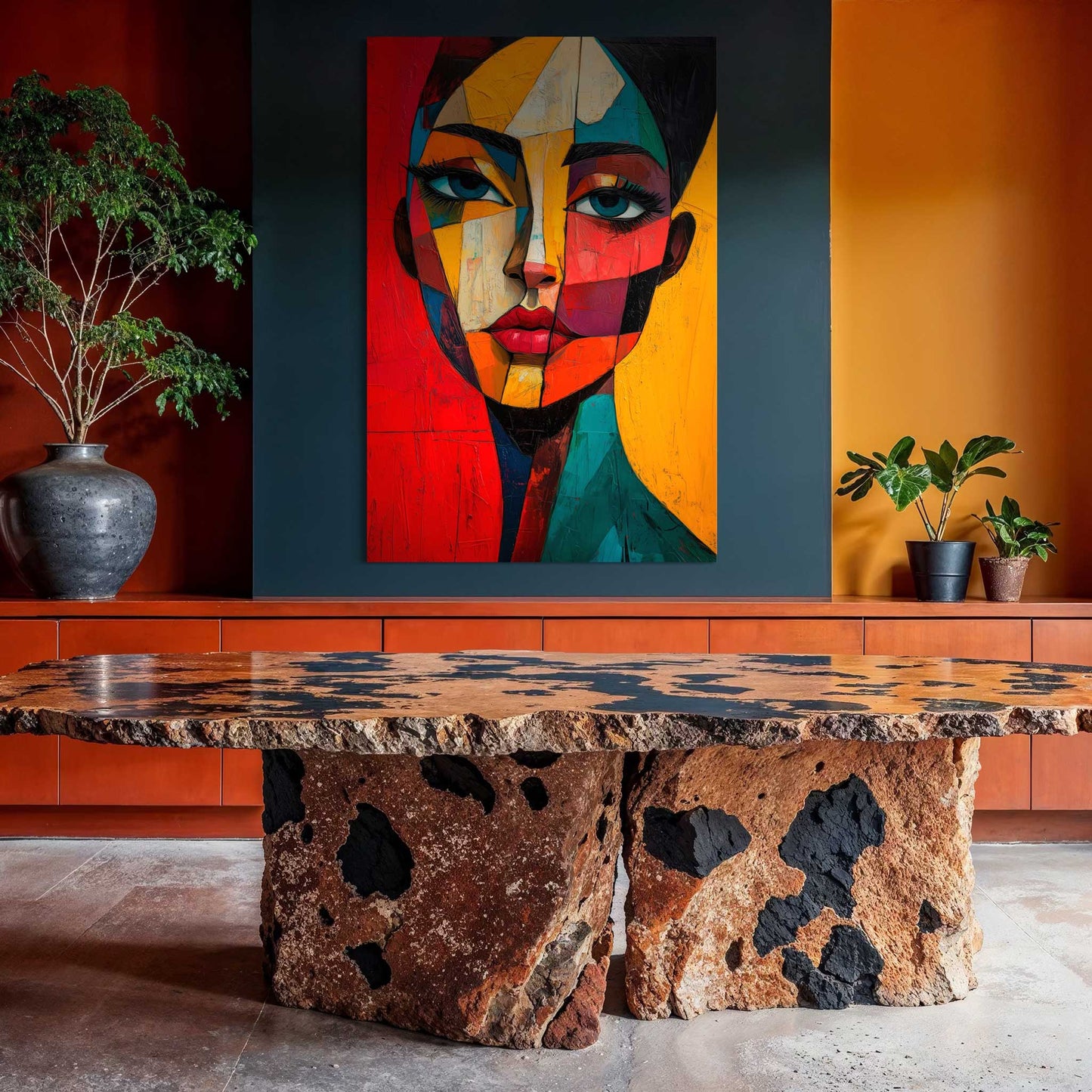 Inspired by Picasso Leinwandbild