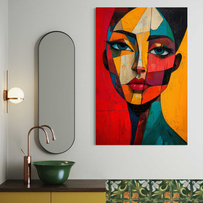 Inspired by Picasso Leinwandbild
