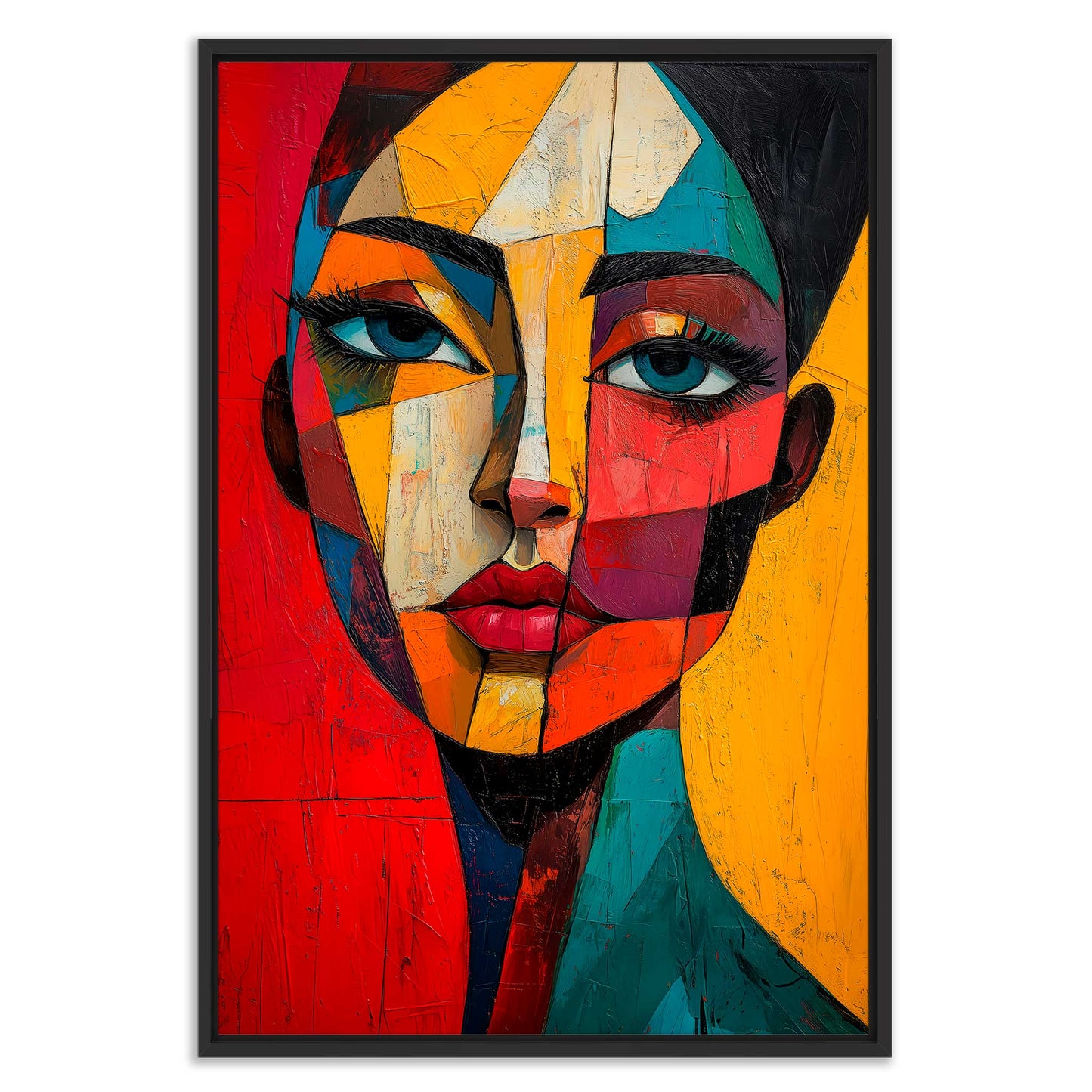 Inspired by Picasso Leinwandbild