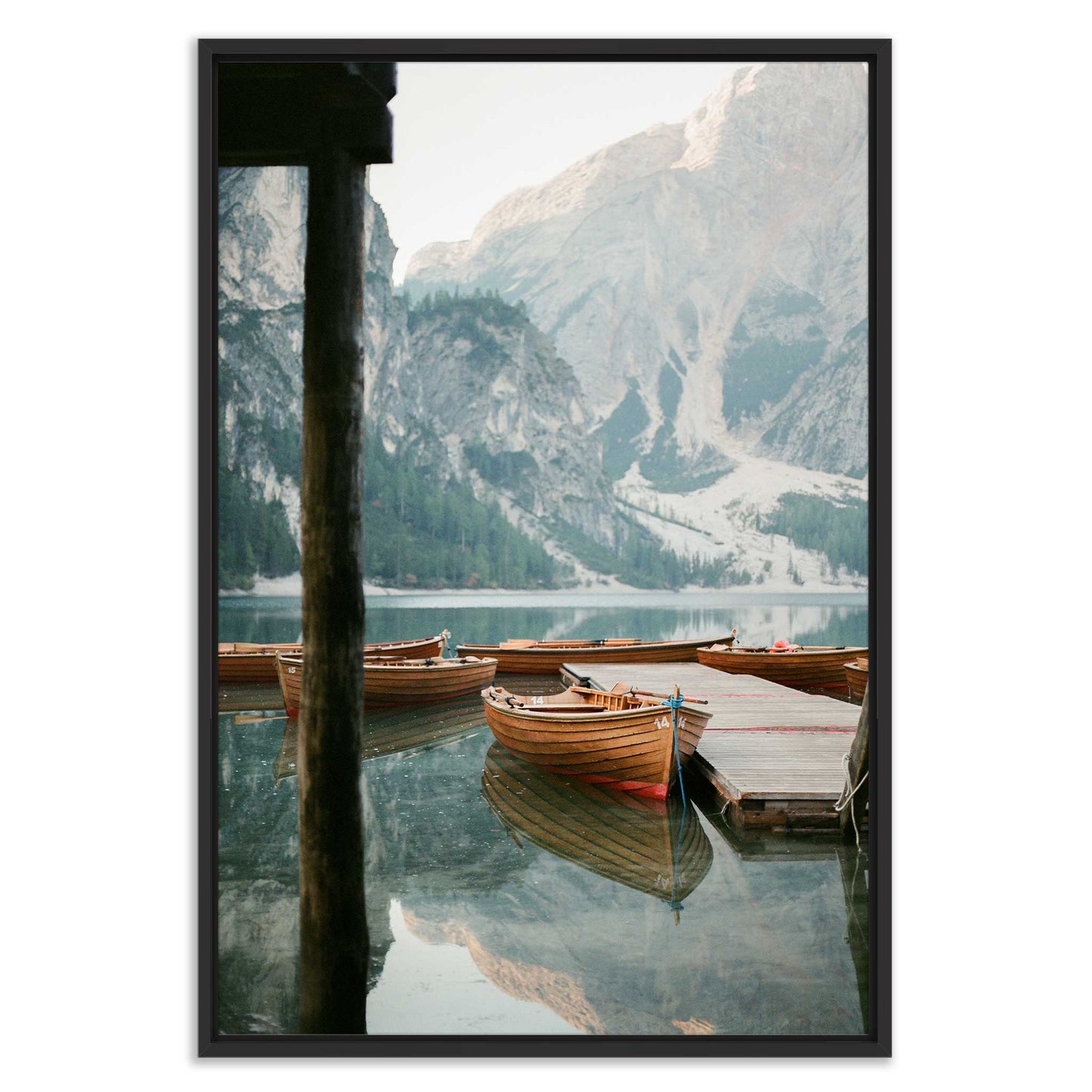 Lago di Braies Dolomites Italy