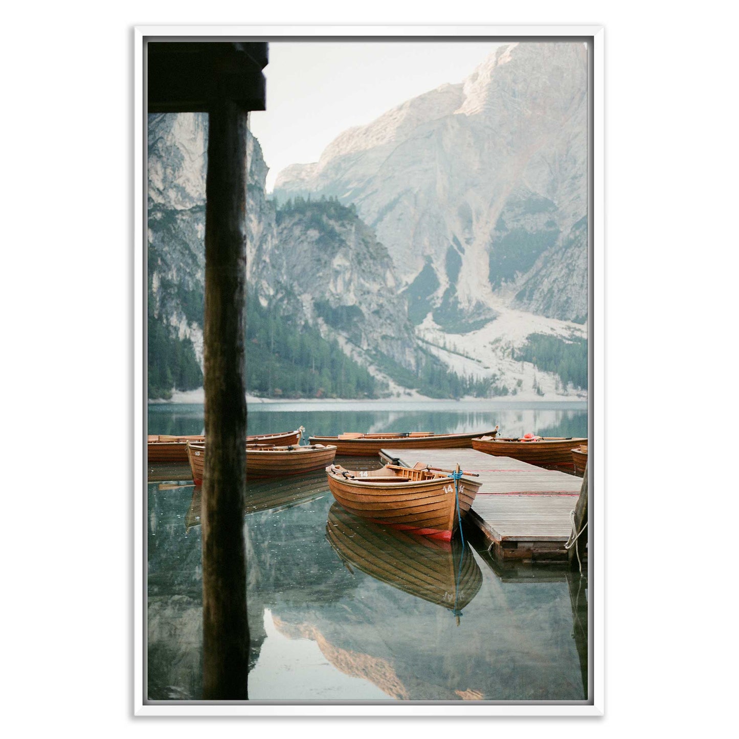 Lago di Braies Dolomites Italy