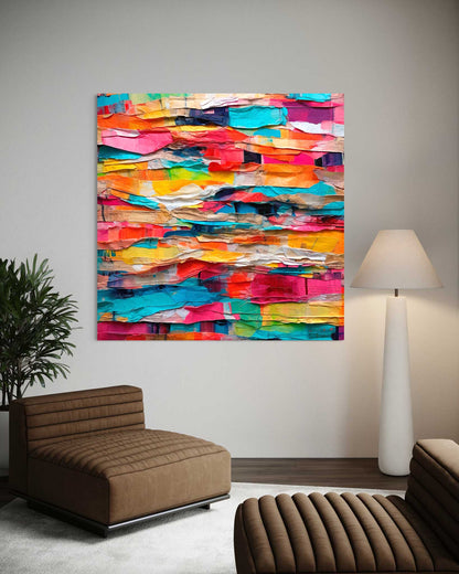 Layer by Layer Leinwandbild