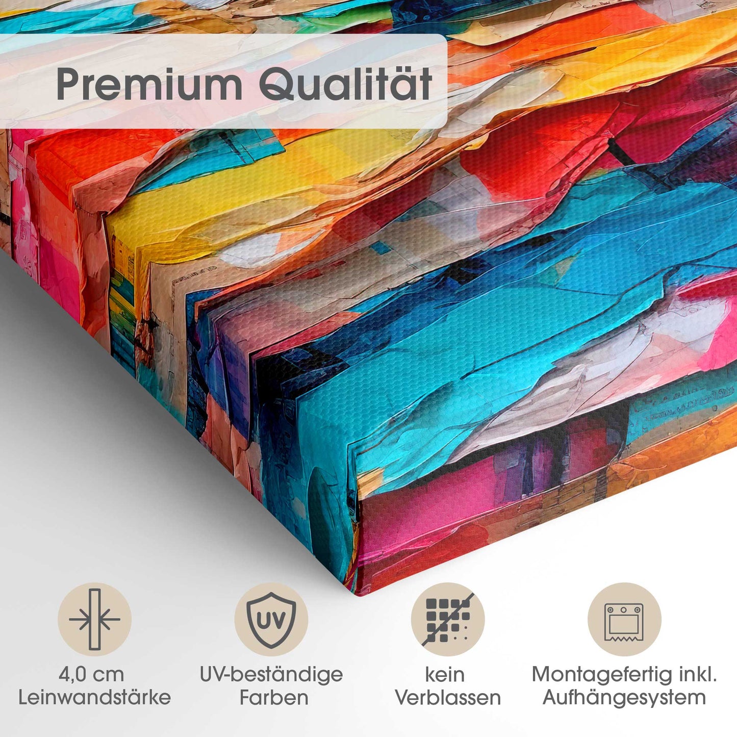 Layer by Layer Leinwandbild