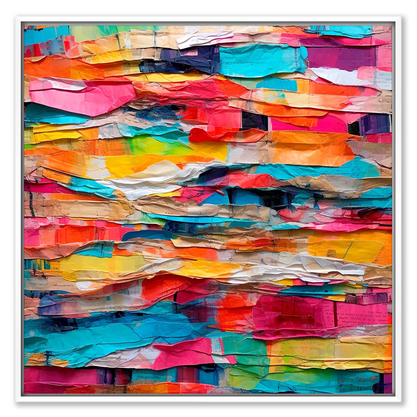 Layer by Layer Leinwandbild