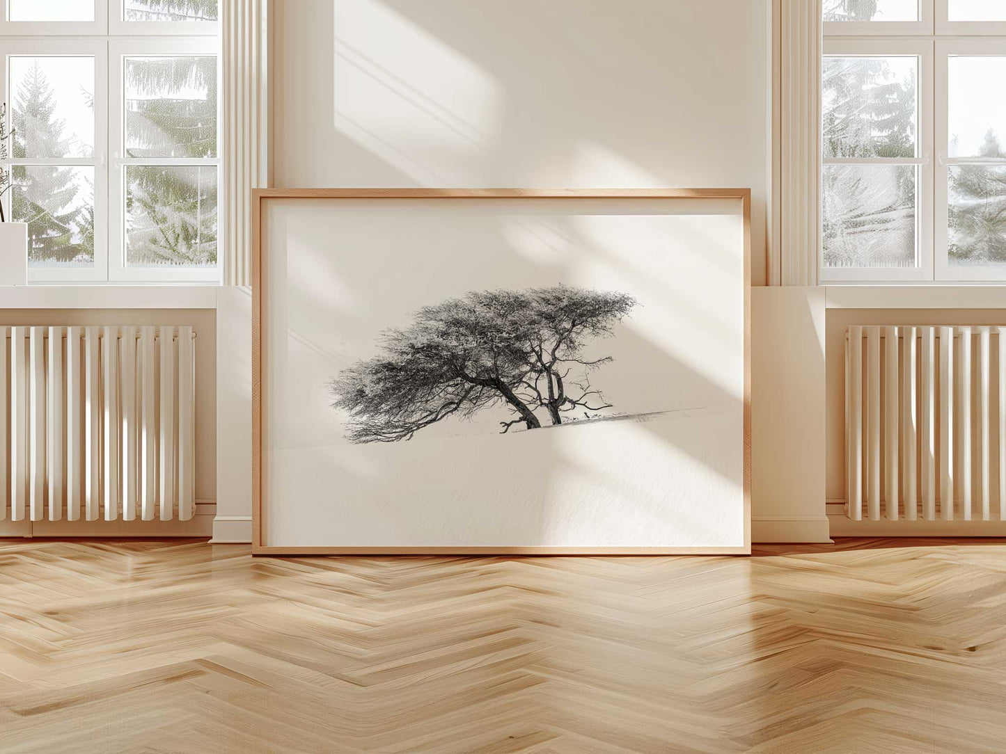 Lonely Tree in the Sahara