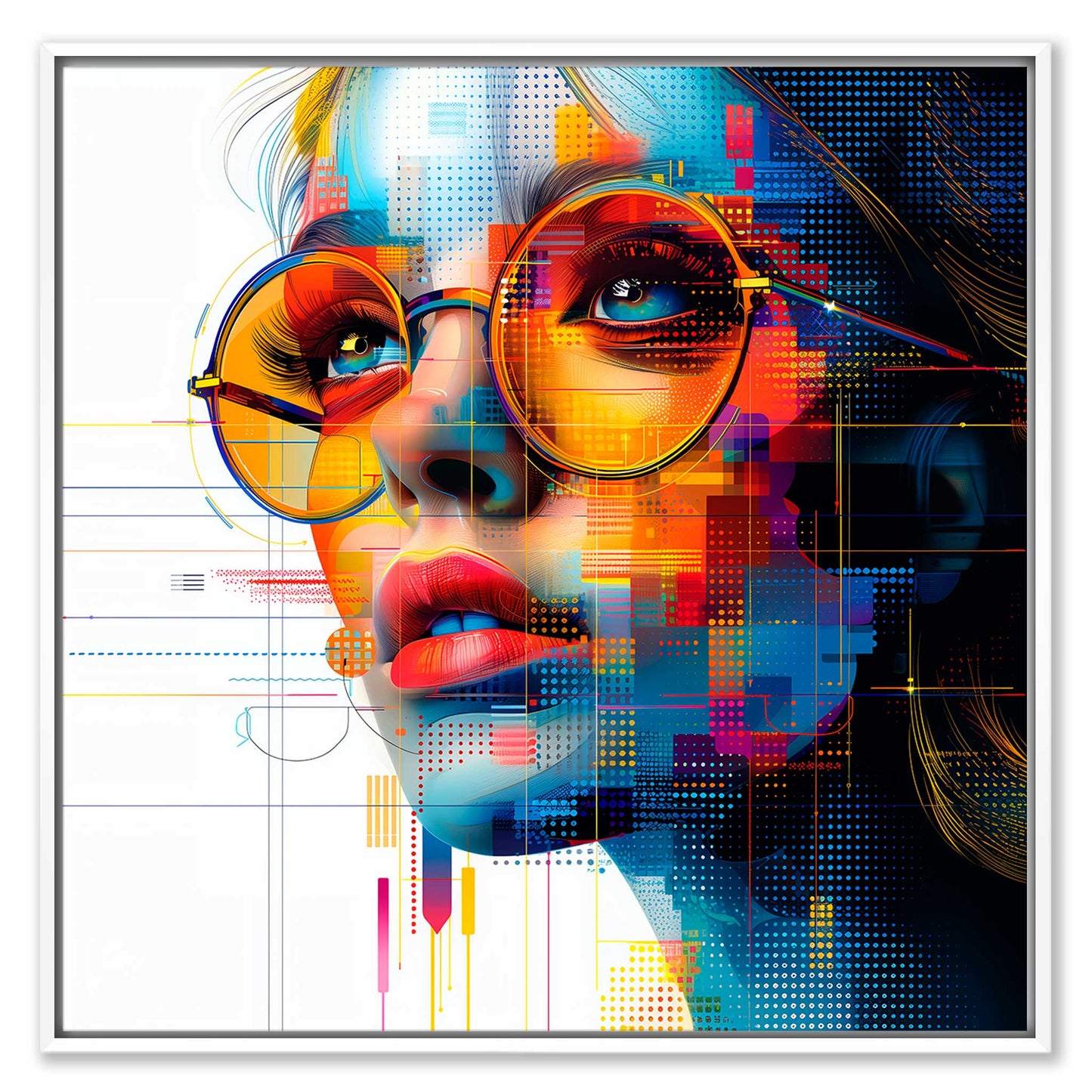 Look Sharp Leinwandbild