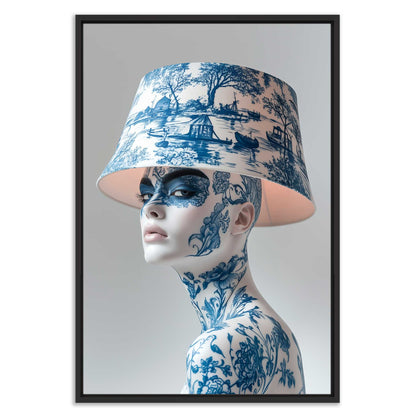 Mrs. Lampshade Leinwandbild