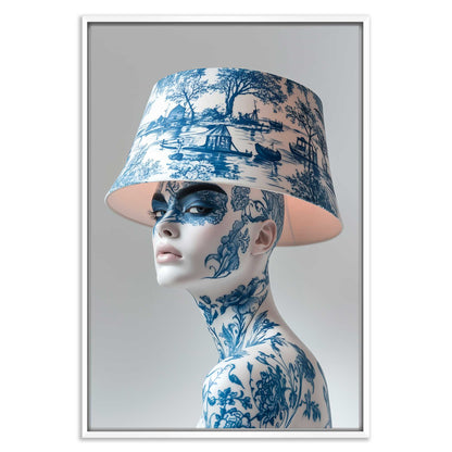 Mrs. Lampshade Leinwandbild