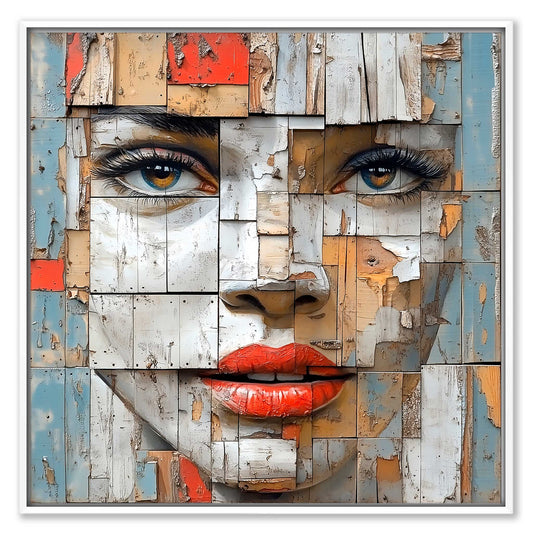 Mrs. Wood Leinwandbild