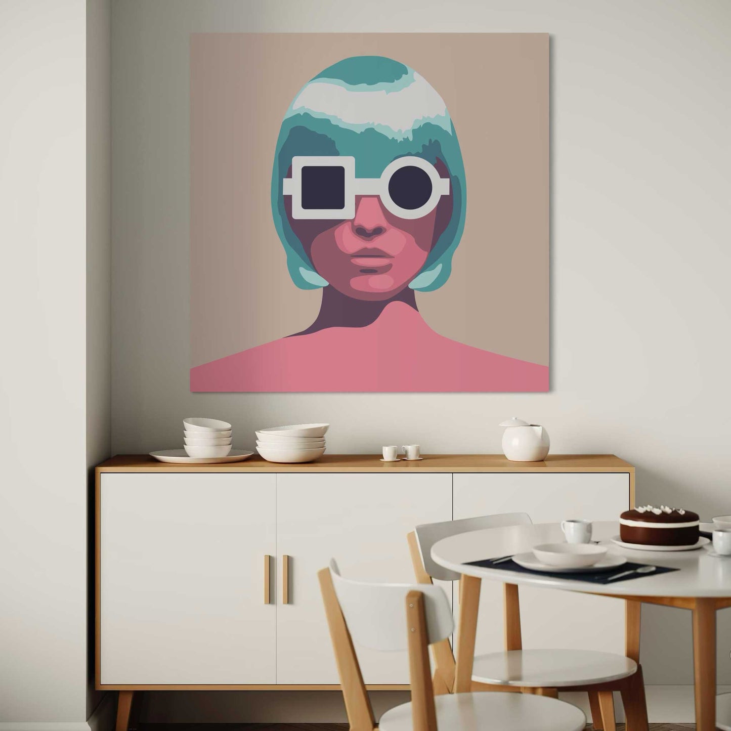 My New Look Leinwandbild