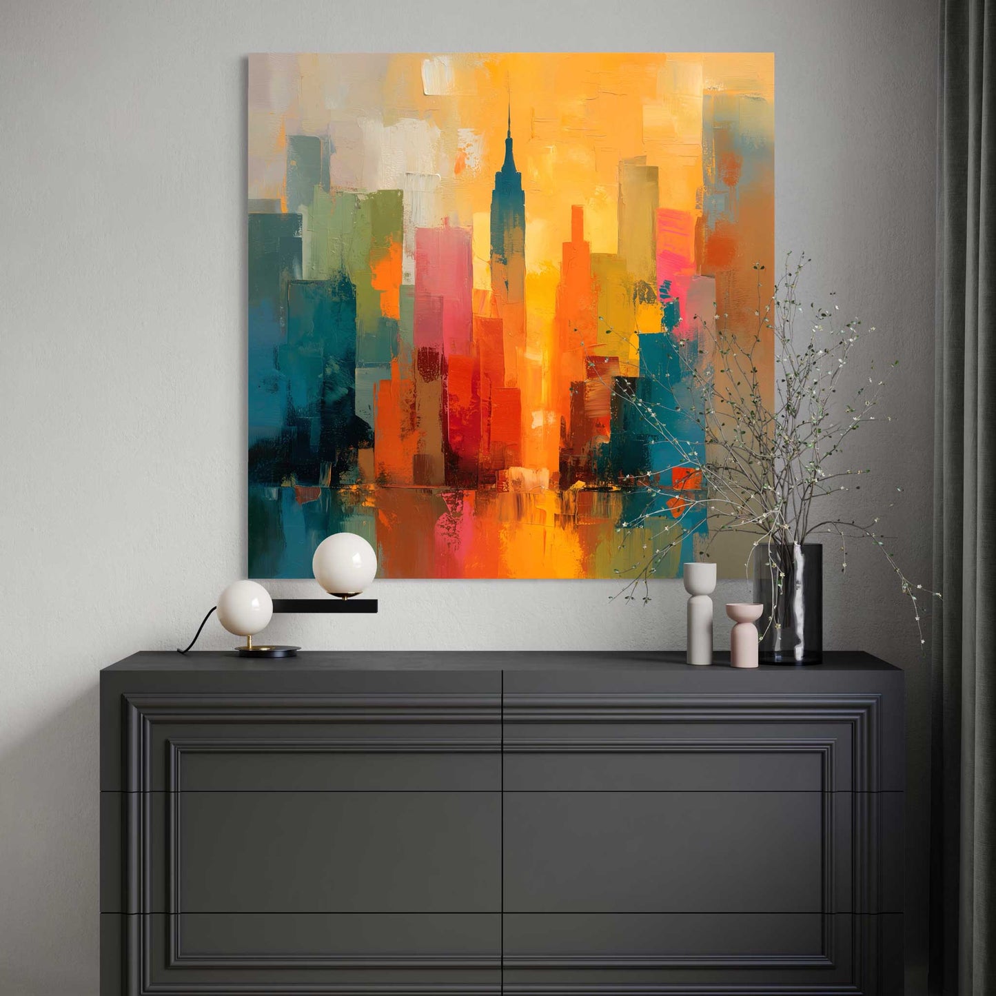 NYC Skyline Leinwandbild