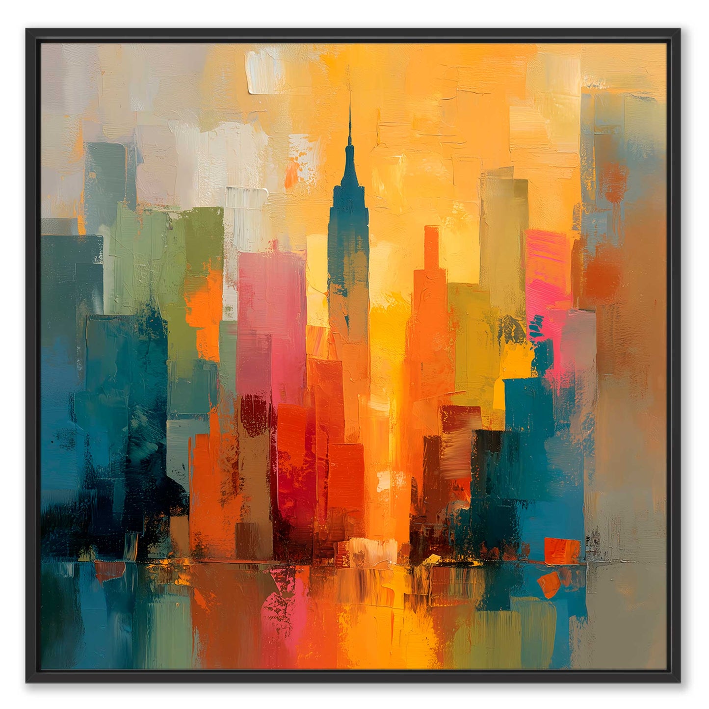 NYC Skyline Leinwandbild