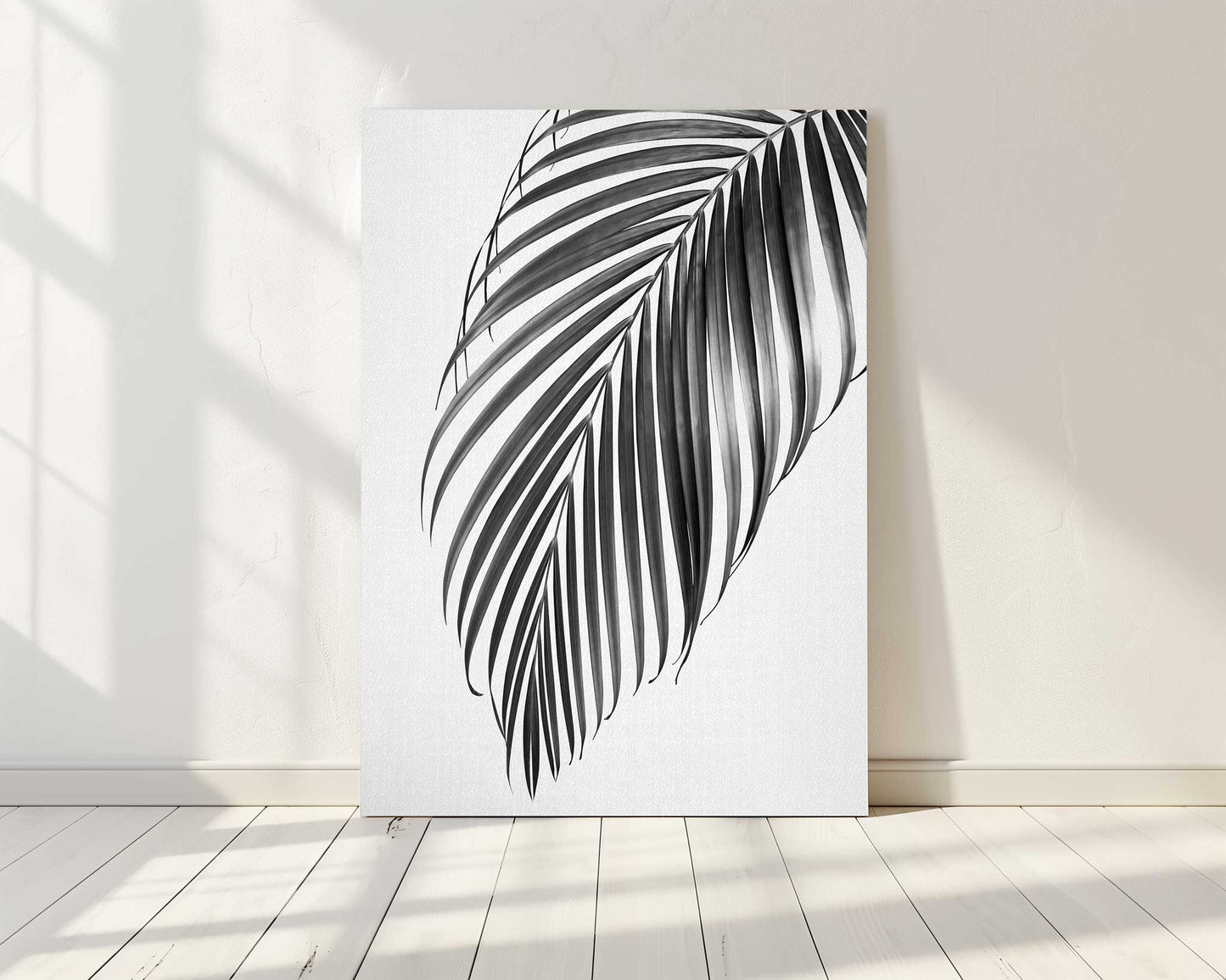 Palm Leaf B&W