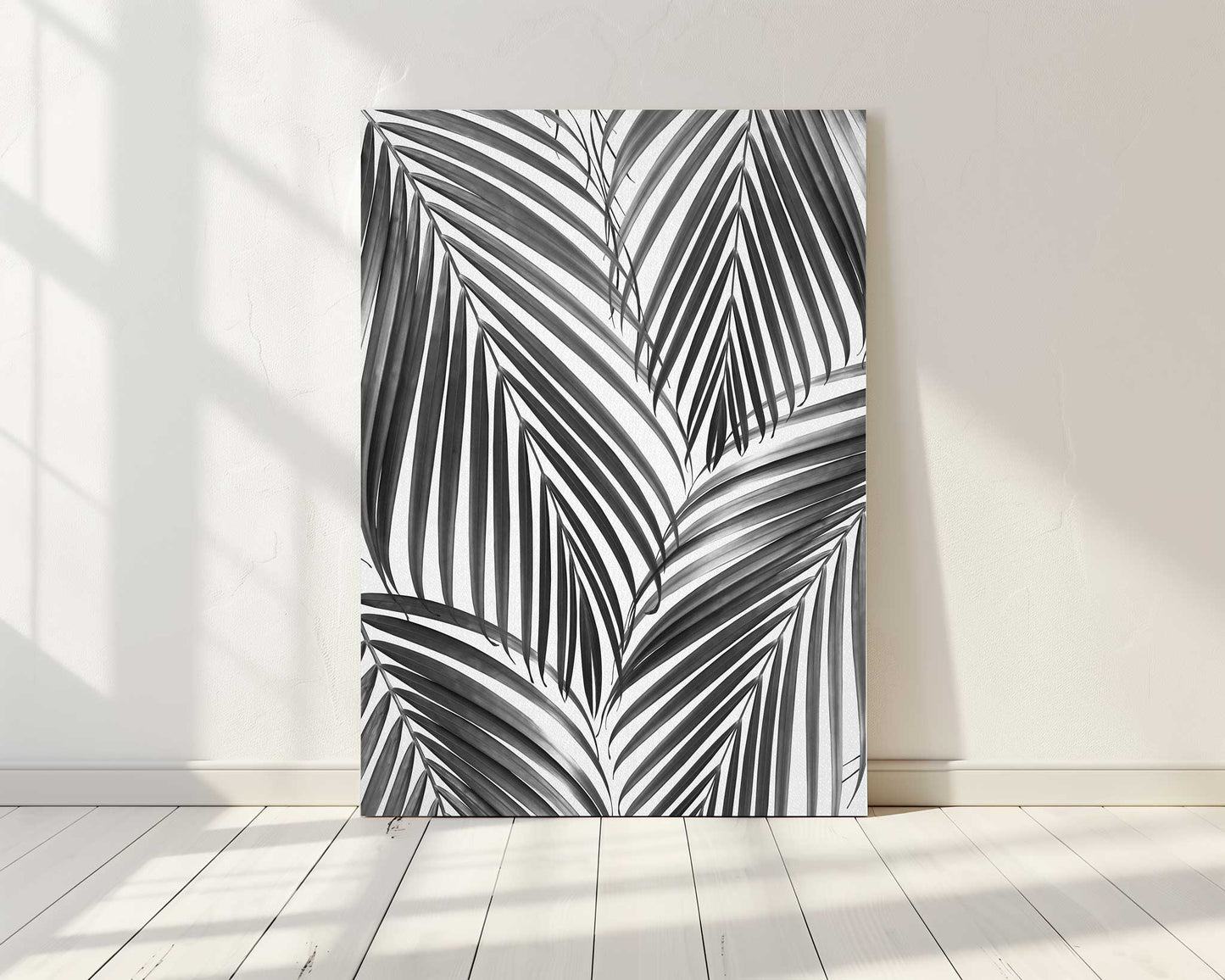 Palm Leaves B&W