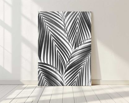 Palm Leaves B&W