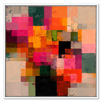 Patchwork Inspired Leinwandbild