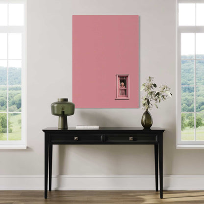 Pink Lady Leinwandbild