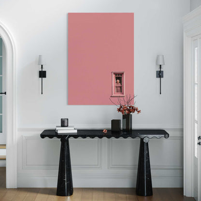 Pink Lady Leinwandbild