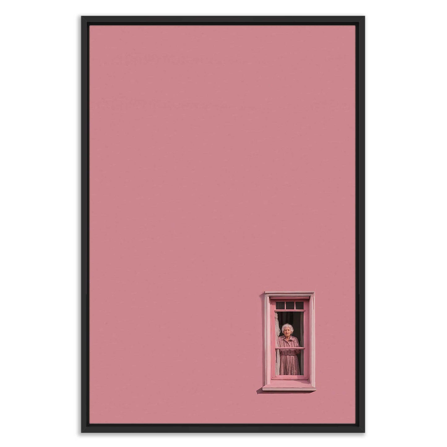 Pink Lady Leinwandbild