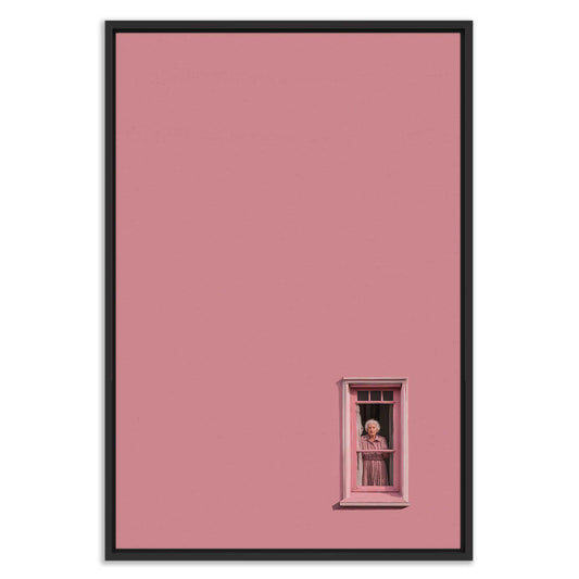 Pink Lady Leinwandbild