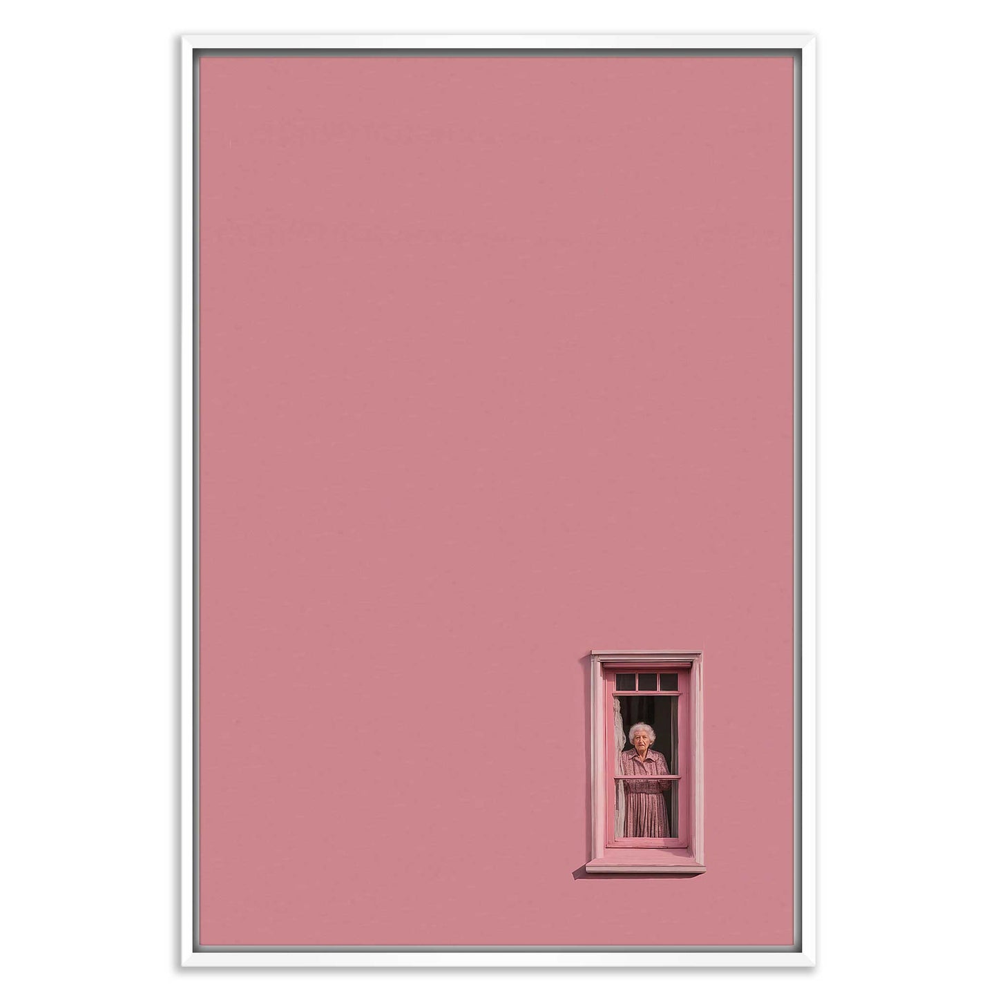 Pink Lady Leinwandbild