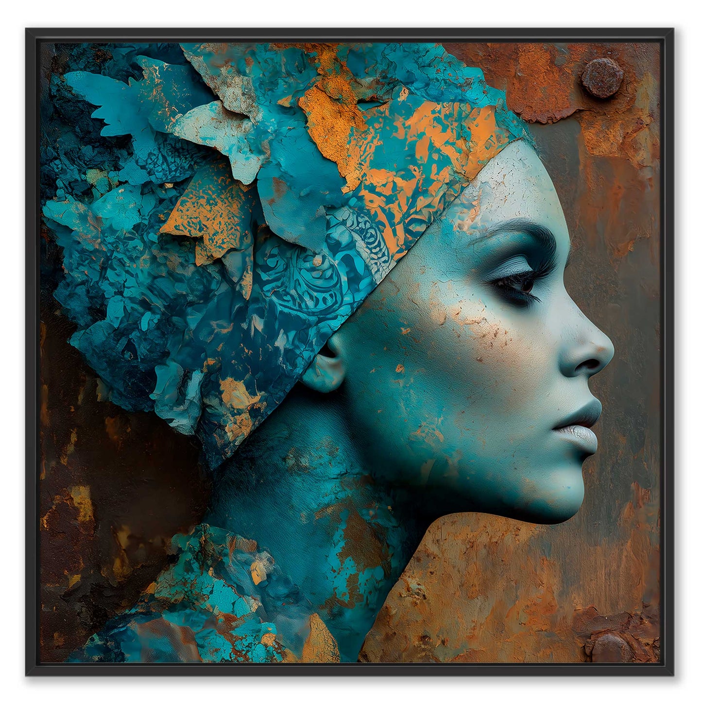 Raw Beauty II Leinwandbild