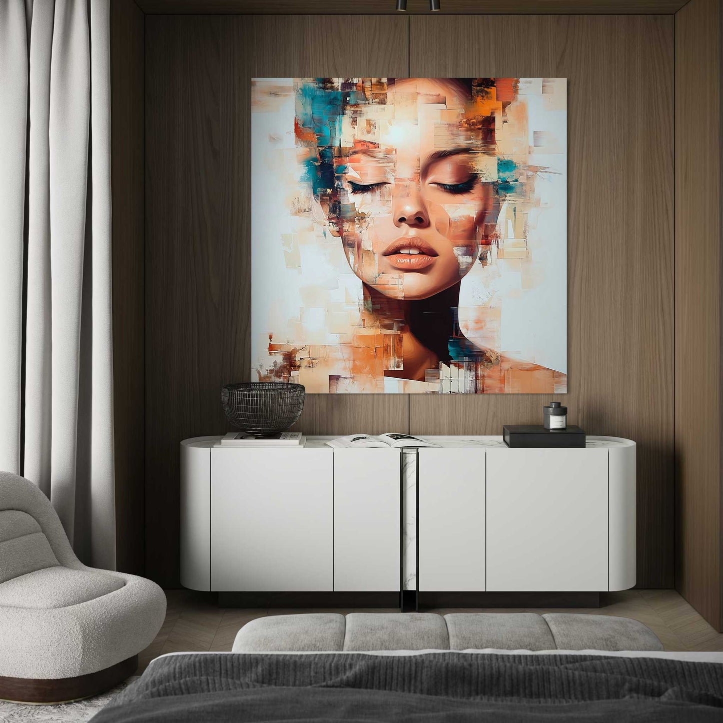 Raw Beauty Leinwandbild