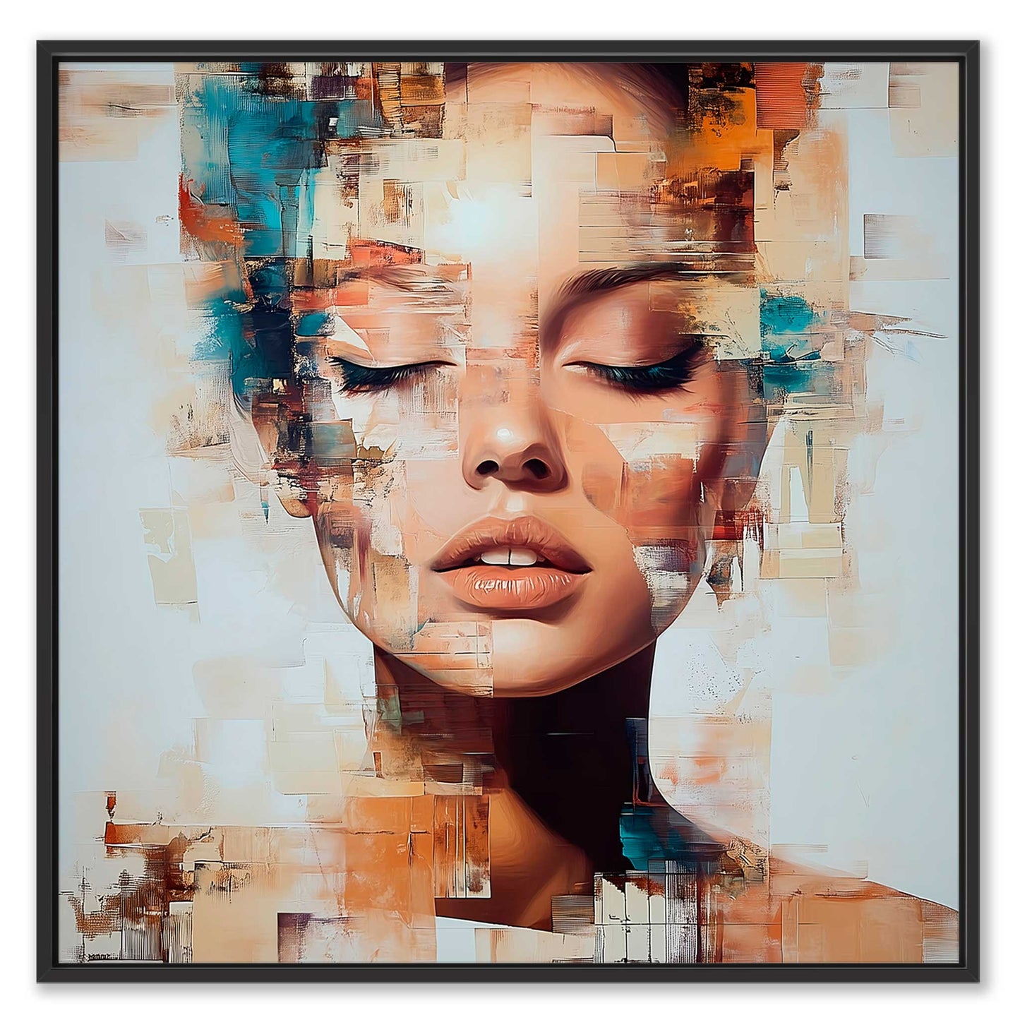 Raw Beauty Leinwandbild