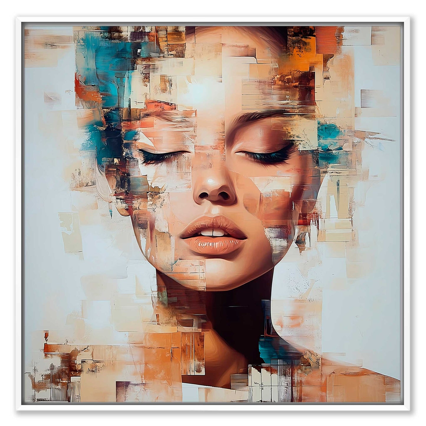 Raw Beauty Leinwandbild