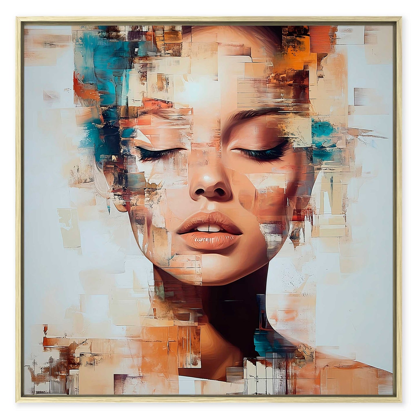 Raw Beauty Leinwandbild