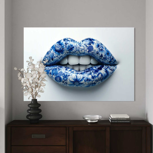 Read my Lips Leinwandbild