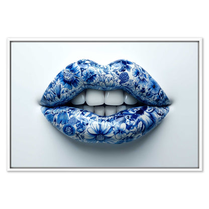 Read my Lips Leinwandbild